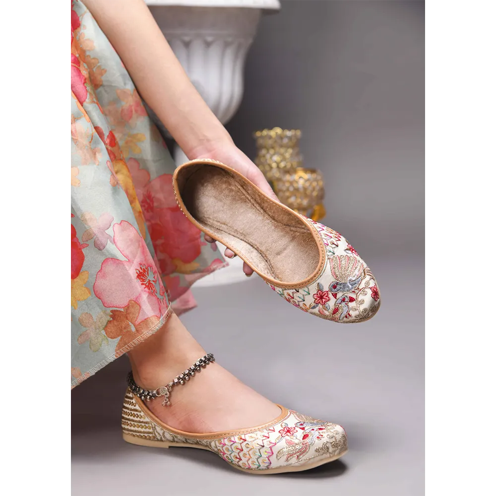 Jutis For Women (Off White , 8) - Image 2