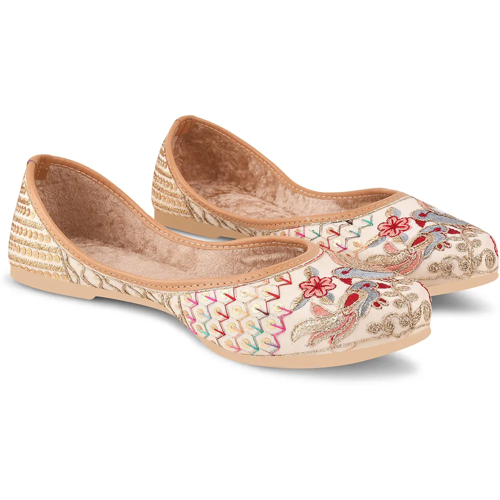 Jutis For Women (Off White , 8) - Image 3