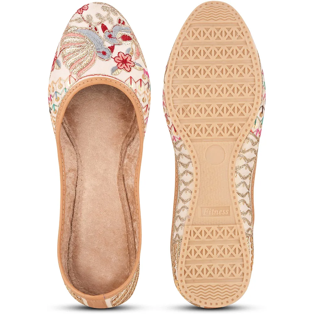 Jutis For Women (Off White , 8) - Image 6