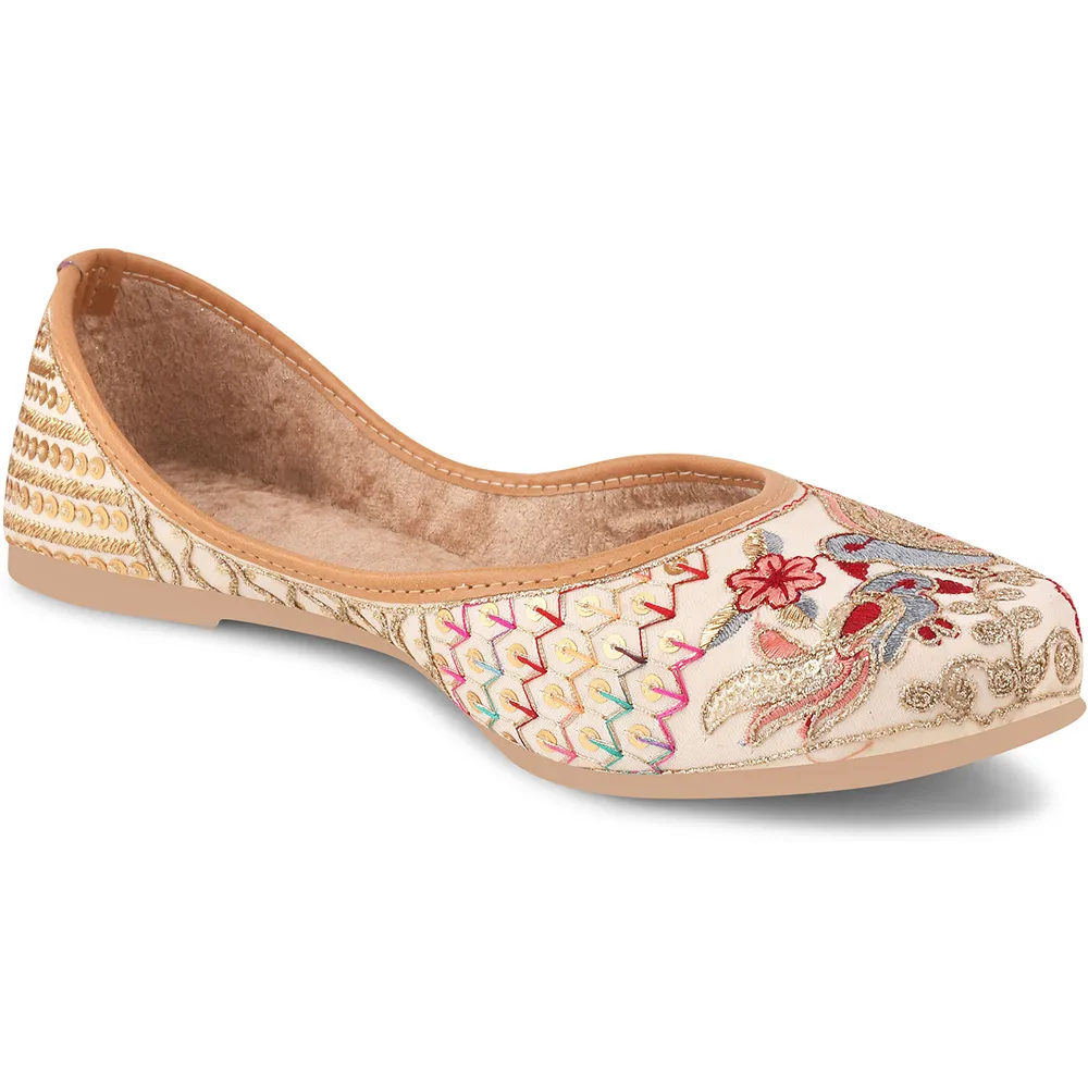 Jutis For Women (Off White , 8) - Image 7