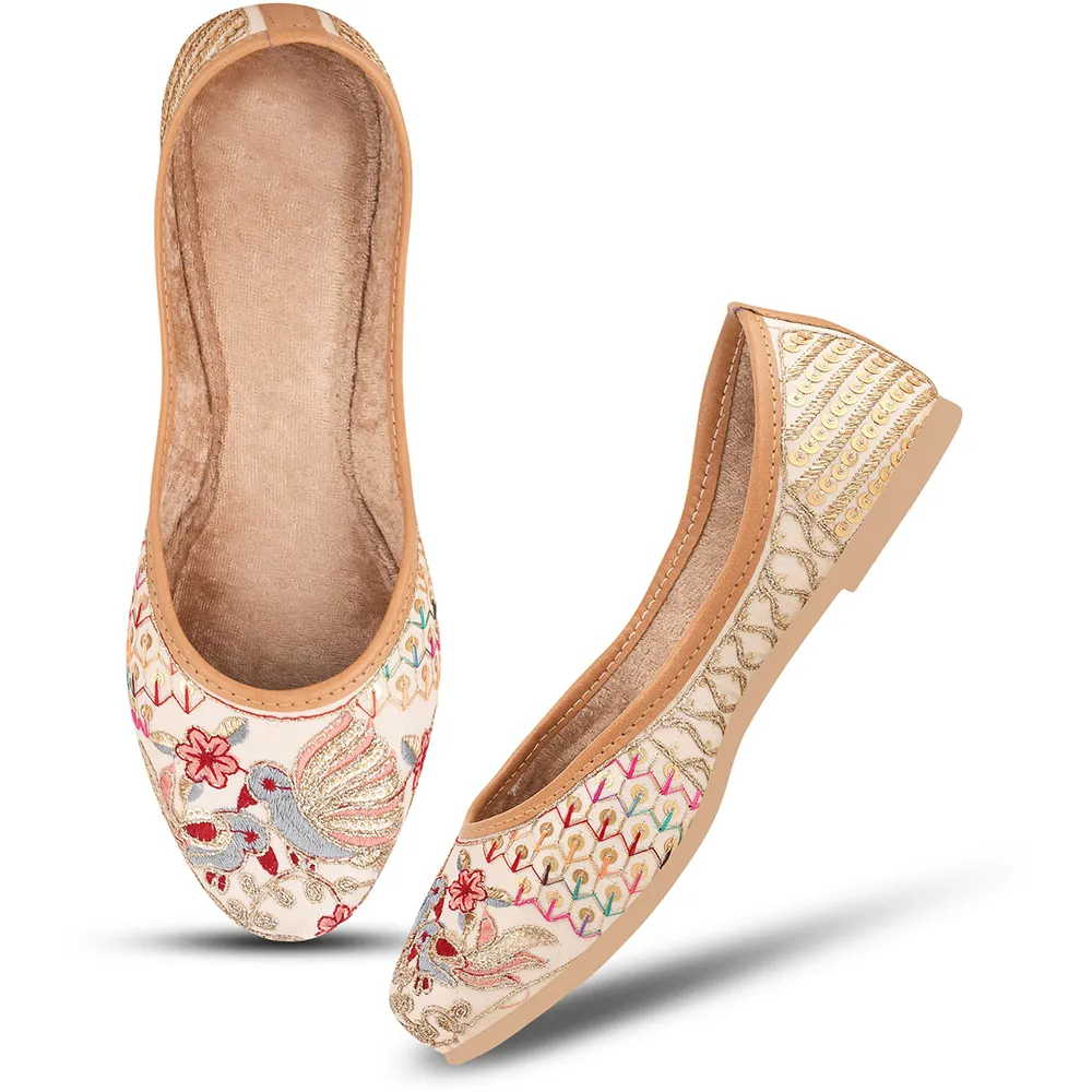 Jutis For Women (Off White , 8) - Image 8